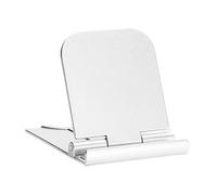 szaluyk Support de téléphone de bureau - Compact et pliable - Support de téléphone portable multi-angle - Support universel rotatif à 360 ° - Fond antidérapant stable - Réglable - Pour tablettes et