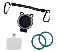 szaluyk Support de téléphone pour sac à dos - Support magnétique pour téléphone | Clip magnétique pour téléphone | Support de téléphone magnétique | Clip de sangle de sac à dos pour téléphone |