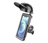 szaluyk Support de téléphone Universel pour Moto - avec Clip pour Chapeau de Soleil - Compatible avec et Femme - pour vélo, Scooter ou Poussette