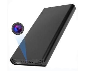 SZBSS Caméra de Surveillance Portable HD, caméra de Surveillance espionne Mini cachée, Batterie intégrée de 10 000 mAh, Fonctionnement continu Pendant 55 Heures, Connexion Wi-FI Non Prise en Charge.