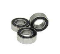 SZBTQMUW Lot de 10 roulements à Billes SMR126 2RS 6 x 12 x 4 mm ABEC5 en Acier Inoxydable MR126-2RS MR126 SMR126 RS 6 x 12 x 4 SMR95 SMR104 SMR106(SMR126-2RS 6x12x4mm)