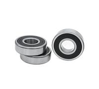 SZBTQMUW Roulement à Billes for Broche de Moteur Industriel 6306-2RS, 30 x 72 x 19 mm, roulement étanche en Caoutchouc, roulement Miniature en Acier, métal