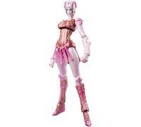 Szchxin JJBA Figurines Trish UNA Figurine Spice Girl Super Action Statue avec accessoires interchangeables Anime Statue PVC Modèle Collection Manga Cadeau 15 cm