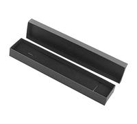 SZCXDKJ Boîte-cadeau de bijoux en carton, boîte-cadeau de bijoux rectangulaire avec éponge pour emballage de bijoux de bracelet de collier (noir)