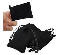 SZCXDKJ Lot de 10 pochettes à bijoux en velours avec cordon de serrage 9 cm x 7 cm