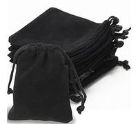 SZCXDKJ Lot de 10 pochettes à bijoux en velours avec cordon de serrage 9 cm x 7 cm
