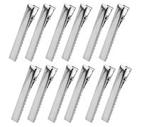 SZCXDKJ Lot de 60 pinces à cheveux crocodiles en métal de 5,6 cm, pinces à cheveux à double griffe, antidérapantes