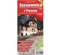 Szczawnica. Plan de ville 1:7 000 et Pieniny. Carte touristique 1:70 000 édition 3