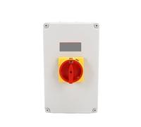 SZD11-100/300010-D 100A 3 Poles 2 Positons Pad Lock Rotary Cam Isolator Load Break Switch On-Off With Box 3P