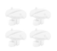 SZDPC 4 pièces de grille de ventilation pour camping-car à vis, pièces de rechange pour clip de réfrigérateur, clip de fermeture de ventilation à serrage, clip de ventilation de réfrigérateur