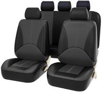 SZFCL Auto Ensembles Housses Siège pour Toyota Prius III (ZVW30) 2009-2016, Couvre Sieges Confortables Imperméable Nonslip Respirant Interieu,Black-Grey