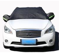 SZFCL Couverture Pare Brise Voiture pour Dacia Bigster Spring, Housse Avant Bache Brise Protection Repliable Anti Pluie Neige Givre,Black