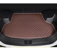 SZFCL Cuir Tapis Coffre Voiture pour Mini Cooper F56 3 Portes 2019 2020 2021 2022 2023 2024 2025, Antidérapant Imperméable Protection Coffre Cargaison Doublure Accessories,Coffee