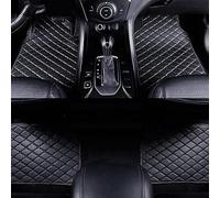 SZFCL Tapis Sol Voiture Cuir pour Renault Arkana 2021-2022 2023 2024, Imperméable Antidérapant Personnalisé Voiture Avant Arrière Protection Plancher Kit,Black