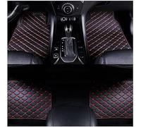 SZFCL Tapis Sol Voiture Cuir pour Renault Arkana 2021-2022 2023 2024, Imperméable Antidérapant Personnalisé Voiture Avant Arrière Protection Plancher Kit,Black-Red