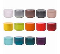 SZHS Mini boîtes à thé colorées en métal vides pour ranger café, épices et feuilles de thé, 14 Unité (Lot de 1)