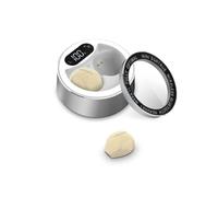 SZHTFX Écouteur Bluetooth, Écouteur sans Fil Bluetooth5.0 Écouteur Bluetooth pour Voiture avec boîtier de Charge 260mAh Confort amélioré - Écouteur Unique (Nude Earbud2)