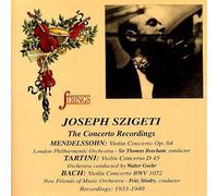 Szigeti, Joseph - Concerto Recordings 1933/1940 [Import]
