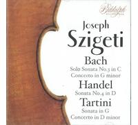 Szigeti - Violinsonaten/Violinkonzerte [Import]