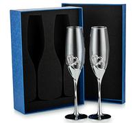 Sziqiqi 1 Groupe Gobelet À Vin Rouge Creative Haut De Gamme, Diamant Émail en Cristal Coupe pour Le Couple Marié en Forme De Coeur Champagne Romantique avec Le Cadeau pour La Décoration D’Intérieur