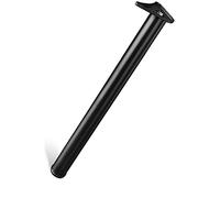 SZITW Pied de Meuble réglable en Acier Inoxydable pour Bureau, Cuisine, Plan de Travail, Robuste, Noir Mat, Hauteur 60 cm