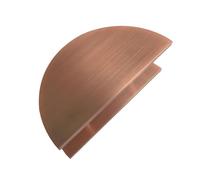 SZITW Robuste doppelseitige Türgriffe aus Aluminiumlegierung, 40 cm Lange Push-Pull-Türgriffe für gewerbliche Türen/Glastüren - langlebiges Rotkupfer-Finish