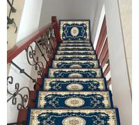SZITW Tapis d'escalier Auto-adhésif, Lavable, rectangulaire, adhérence Garantie, Convient aux Maisons, aux Animaux, aux Enfants et aux Personnes âgées.