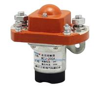 SZJ-200A contacteur cc MZJ-200A relais de puissance cc 12V 24V 36V 48V 60V 72V 120V for batteries de voiture chariots élévateurs électriques etc.(Coli voltage 12VDC)