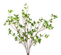 SzJias Lot de 3 Branches d'eucalyptus artificielles en Forme de U de 110 cm pour Vase, réaliste, Style Naturel