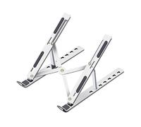 SZJLDS Support ergonomique en aluminium pour ordinateur portable, pour bureau, réglable en hauteur et ventilé, avec design antidérapant, compatible avec MacBook, Dell, HP et plus encore