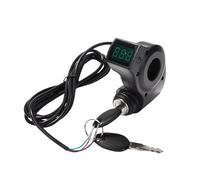 SZKIRNO Verrou d'allumage avec écran pour scooter électrique KUGOO M4 PRO - Cylindre de démarreur - Verrouillage de clé - Pièces de rechange