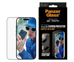 Szkło hartowane PanzerGlass Ultra-Wide Fit Fastfit do iPhone 17 Pro