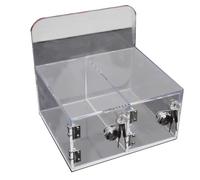 SZKTHD Armoire à clés pour téléphones Portables d'étudiants Boîte de Rangement Transparente pour téléphones Portables Peut être accrochée au Mur Convient aux écoles, usines et Bureaux(2)