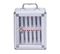 SZKTHD Casiers De Rangement pour Téléphones Portables 12/24/36/48/60 Compartiments Boîtes De Rangement Verrouillables De Grande Capacité pour Téléphones Portables Destinées Aux Écoles(Silver-B,12)
