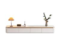 SZKTHD Meuble TV Au Sol Multimédia pour Salon Grand Espace De Rangement Angles Arrondis Poignées Dissimulées Idéal pour Une Salle De Cinéma Ou Une Chambre(220 * 30 * 36cm)