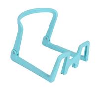 SZLIFE 1 Porte-bouteille Pliant Support Distributeur de Bouteille Conception Inclinée en Plastique Robuste pour Versement Facile Adapté pour Bureau Cuisine , Bleu Lac , Support [Sans Bec Verseur]