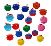 SZLIFE 20 castagnettes, instruments de percussion portables et légers pour l'apprentissage de la musique et du rythme, idéales pour les enfants d'âge