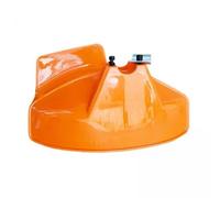 SZLIFE 5 Pièces Protection Débroussailleuse Garde Coupe Herbe Écran Anti Poussière Tondeuse Bouclier Plastique PP Universel Pare Éclats Portable Léger Facile, 6 pièces