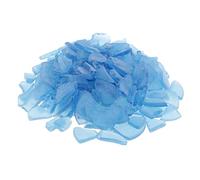 SZLIFE 500g Coloré Joint Décoratif Verre Mosaïque Bijoux Bricolage Artisanat, océan Bleu
