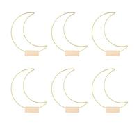 SZLIFE 6 Anneaux Métalliques Floraux pour Centre de Table, Guirlandes et Décorations de Fête à Faire Soi-même