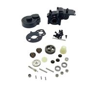 SZLIFE Amélioration du boîtier de boîte de vitesses pour voiture RC 1/24, accessoire de modification facile à installer soi-même, remplace l'accessoire, Noir