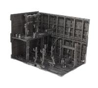 SZLIFE Base emboîtable pour Figurines d'action, Diorama, Facile à Installer, pour modélisme, Loisirs, Machine, nid d'organisateur, Support de, Style H