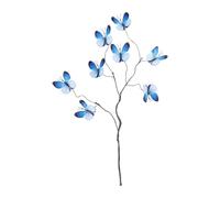 SZLIFE Branches artificielles de papillons, faux papillons pour décorer un vase, un jardin ou un mariage, composition florale, Style D