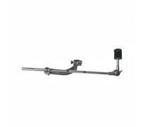 SZLIFE Bras de Support de Cymbale avec Extension pour Batterie Attache de Rack Clamp de Fixation Solide Construction en Alliage de Zinc Montage Sécurisé, Long 4 Sections