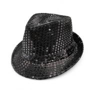 SZLIFE Chapeau Fedora à Sequins en Tissu | Structure textile fedora, Fedora pr spectacle dansé, Programme danse scénique, Pr acheurs costumes