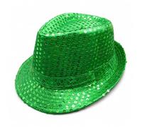 SZLIFE Chapeau Fedora à Sequins en Tissu | Structure textile fedora, Fedora pr spectacle dansé, Programme danse scénique, Pr acheurs costumes