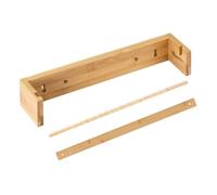 SZLIFE Chevalet en bois avec porte-rouleau de papier, distributeur de papier créatif et facile à dérouler, multifonctionnel, pour bureau, cuisine,