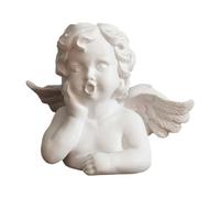SZLIFE Collection de statues d'anges, figurines de chérubins nordiques à la moue boudeuse, ornements de table pour la décoration intérieure et