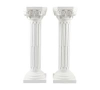 SZLIFE Colonnes Romaines décoratives pour Mariage, Pots Fleurs, Supports et Statues, 2 Pièces