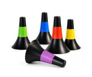 SZLIFE Cône Entraînement Sportif, Plot Marquage Plastique Semi-de, pour Entraîneurs et Athlètes